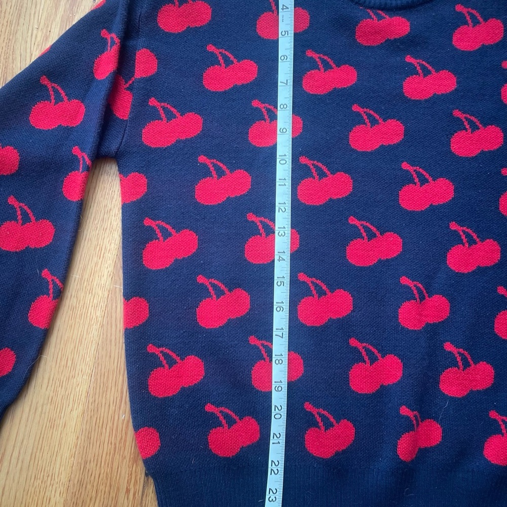 Kirsh Cherry Patterned Sweater - Picture 5 of 5